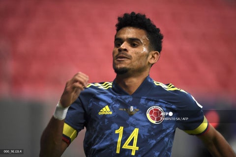Luis Díaz, jugador de Selección Colombia
