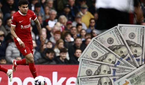 Luis Díaz, delantero de Liverpool