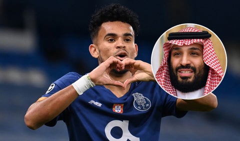 Luis Díaz, Mohammed bin Salman, Necastle