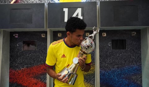 Luis Díaz, goleador de la Copa América