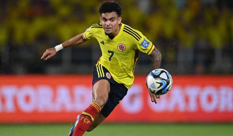 Luis Díaz en la Selección Colombia