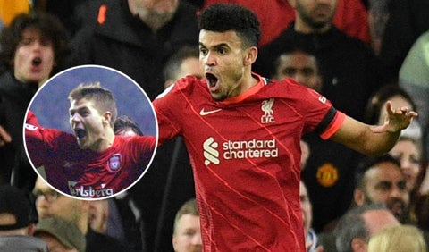 Steven Gerard -Luis Díaz