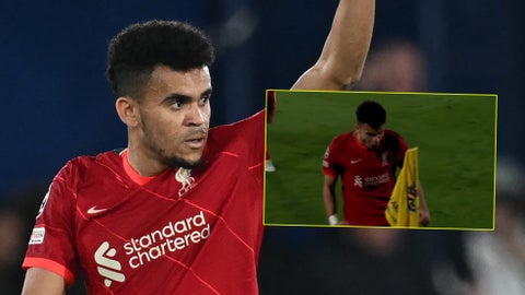 Luis Díaz, Villarreal vs Liverpool, Champions League