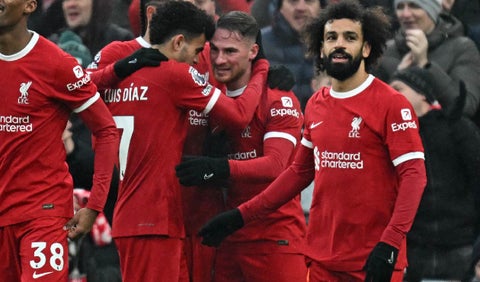 Luis Díaz y Alexis Mac Allister