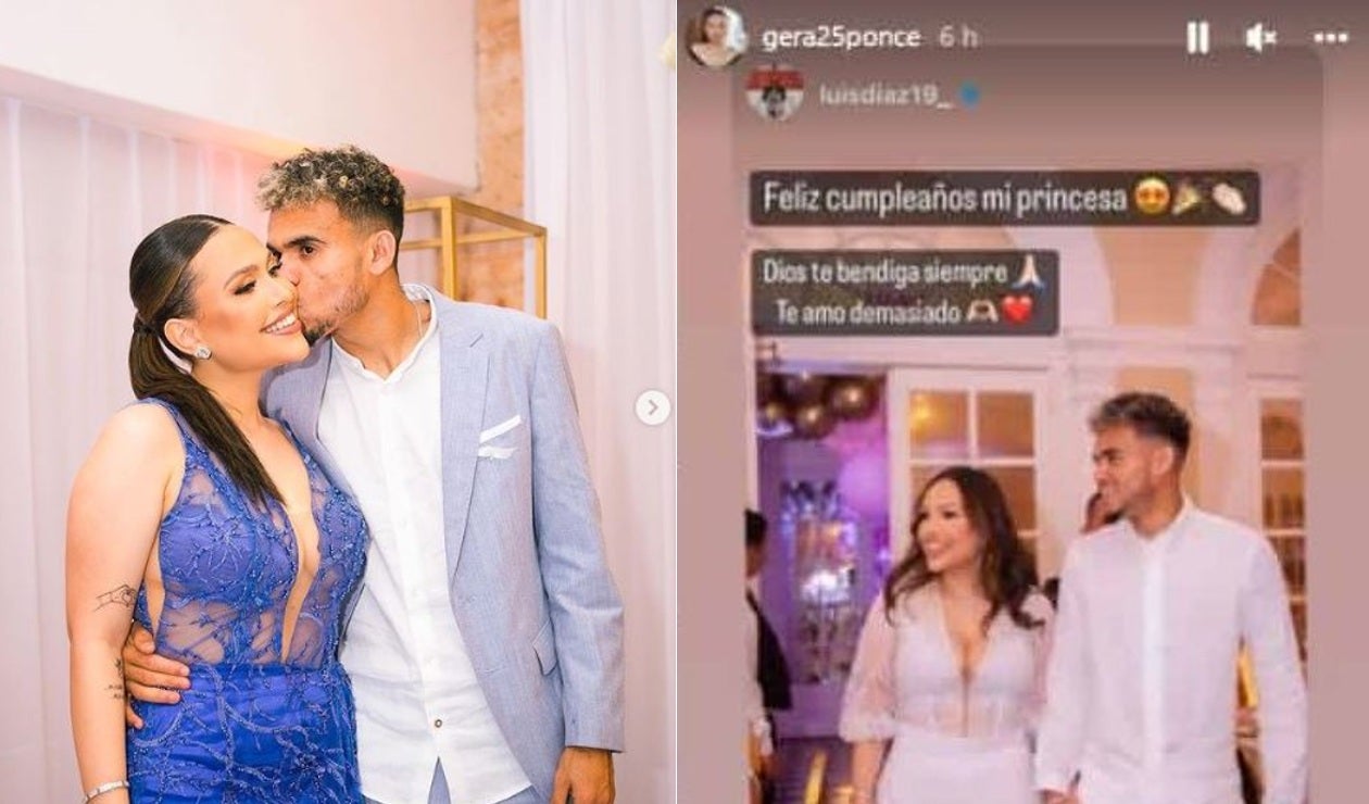 Luis Díaz y Geraldine Ponce