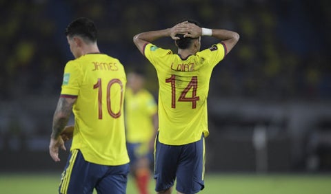 Luis Díaz y James Rodríguez, Eliminatorias