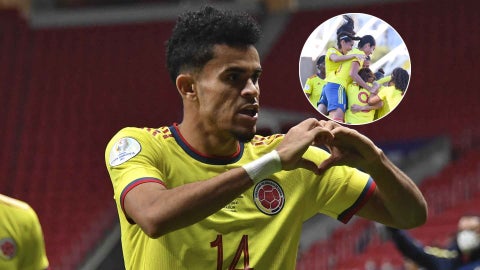 Luis Díaz y la Selección Colombia Femenina