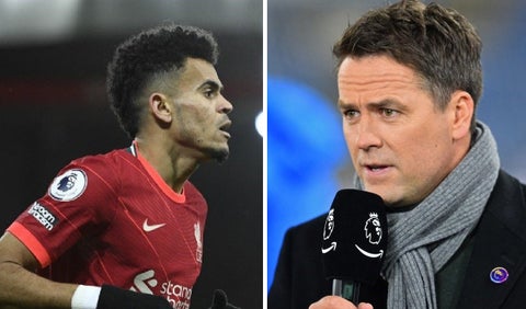 Luis Díaz y Michael Owen