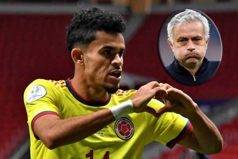 Luis Díaz y Mourinho