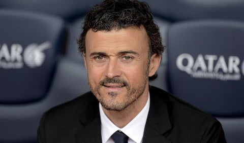 Luis Enrique, entrenador de la selección española