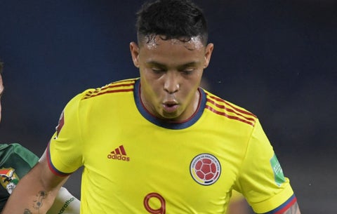 Luis Fernando Muriel en la Selección Colombia contra Bolivia