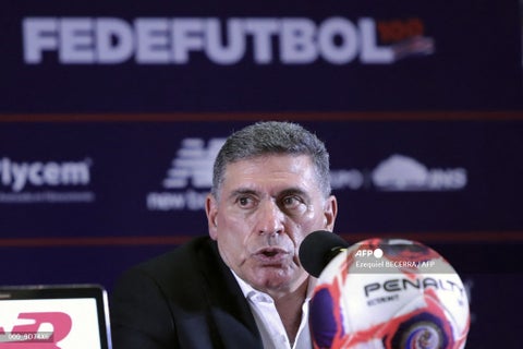 Luis Fernando Suárez, técnico de Costa Rica