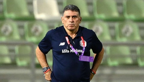 Luis Fernando Suárez, técnico de Costa Rica en el Mundial de Qatar 2022