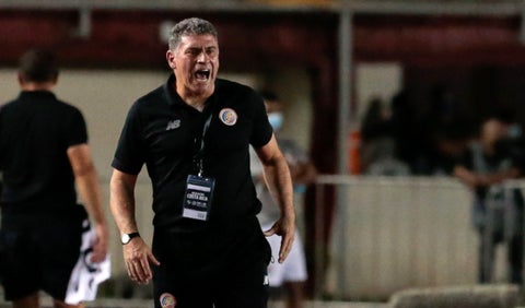 Luis Fernando Suárez, técnico de Costa Rica.