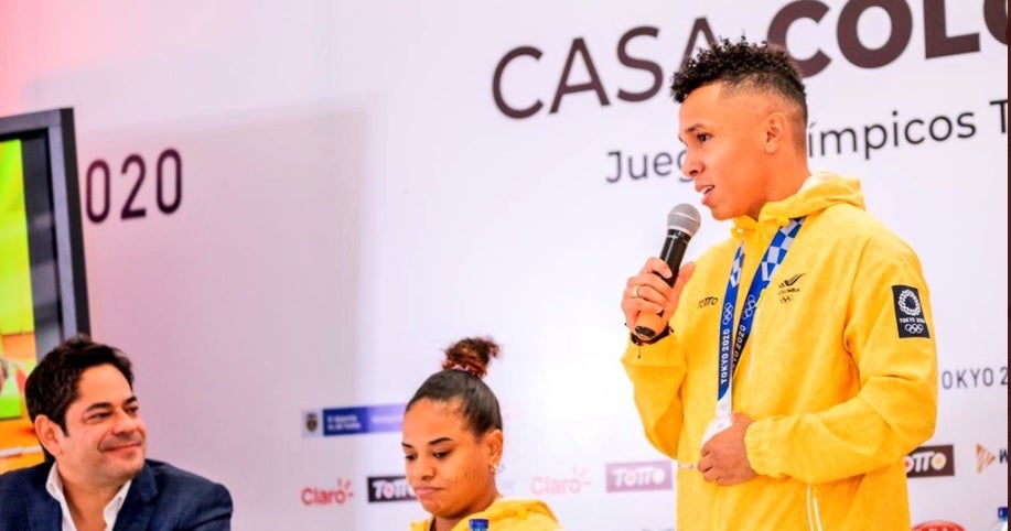 Luis Javier Mosquera, pesista colombiano