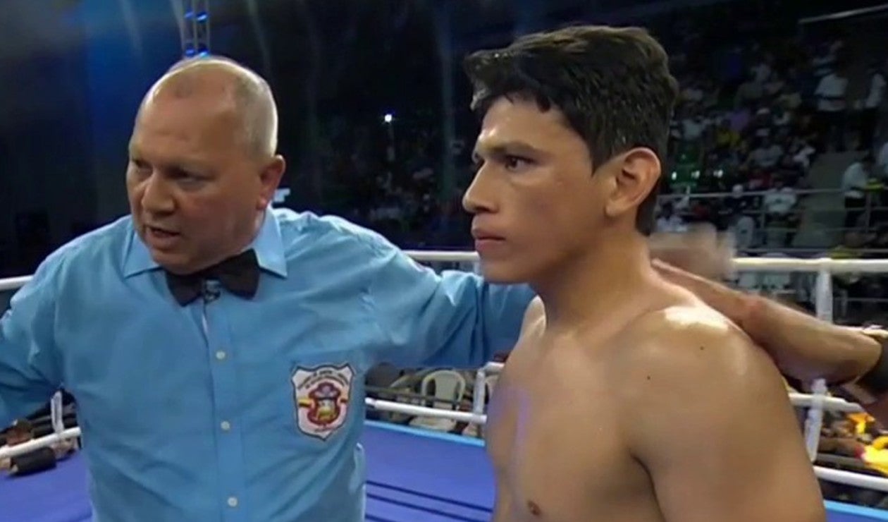 Luis Quiñónez, boxeador