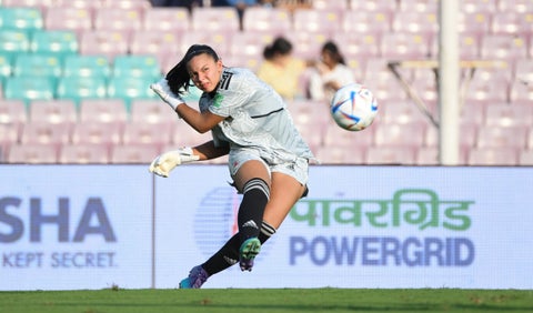 Luisa Agudelo, arquera de la Selección Colombia Femenina Sub 17