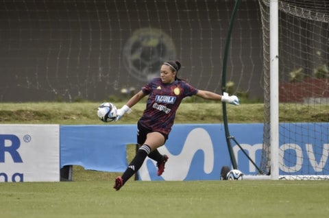 Luisa Agudelo- portera de la selección Colombia femenina