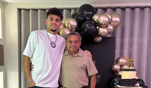 Luis Díaz y su padre