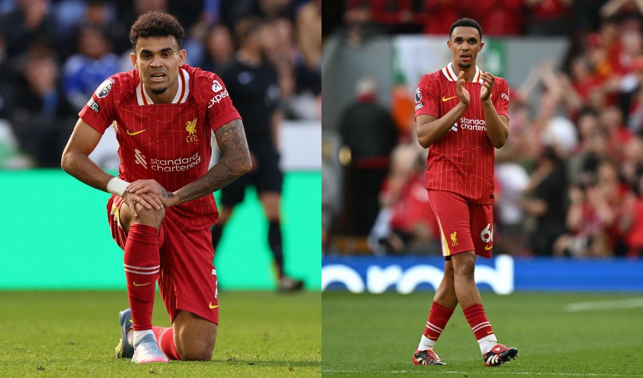 Crisis en Liverpool: Alexander Arnold y Luis Díaz en la mira de todos