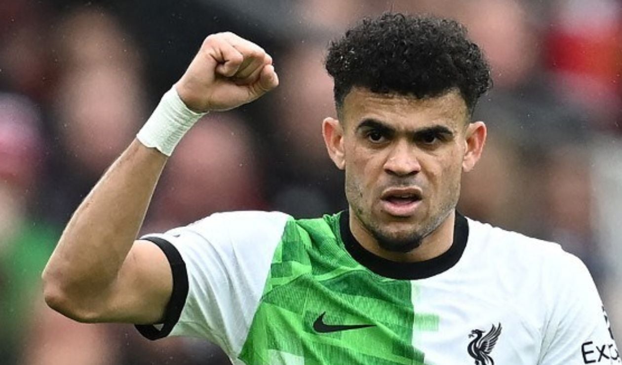 Luis Díaz con Liverpool