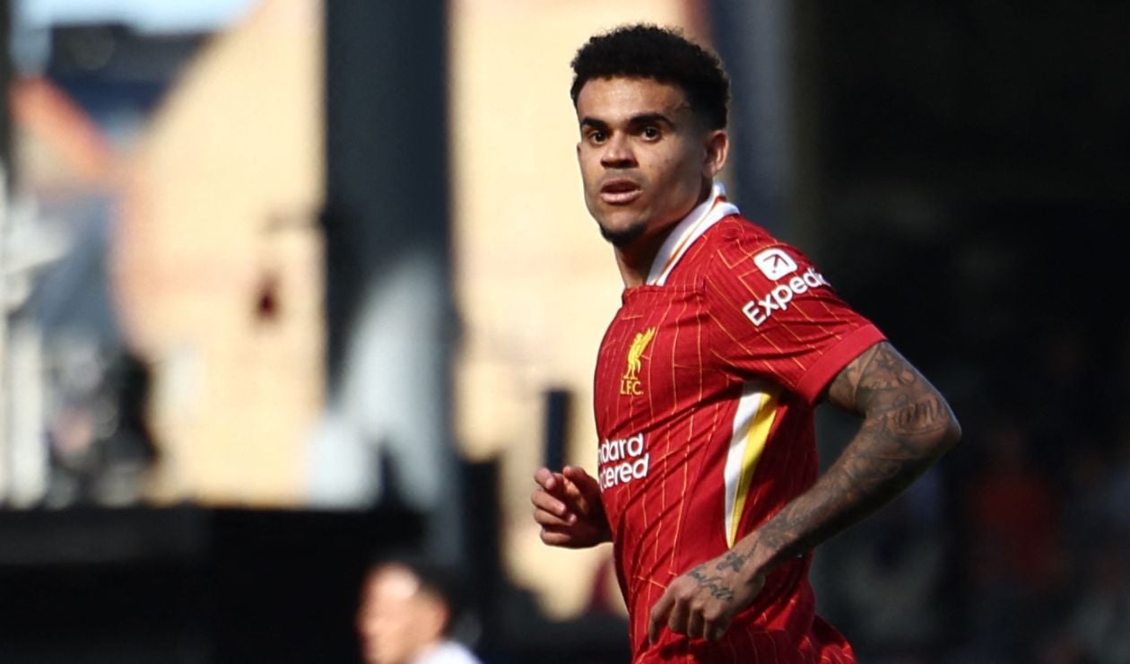 Luis Díaz con Liverpool