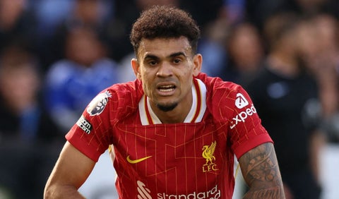 Luis Díaz con Liverpool