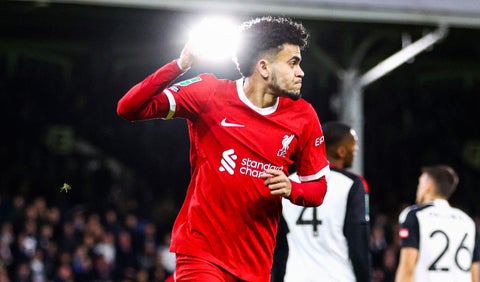Luis Díaz - Fulham vs Liverpool