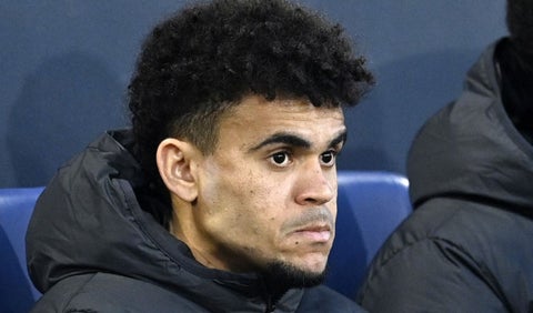 Luis Díaz en Newcastle vs. Liverpool