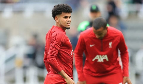 Luis Diaz con el Liverpool