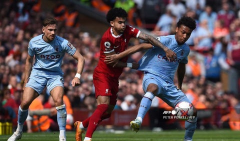 Luis Díaz Liverpool vs Aston Villa
