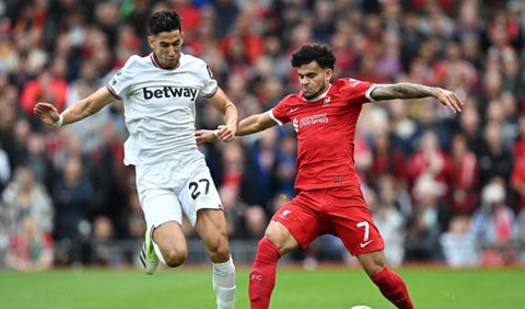 Luis Díaz, Liverpool vs. West Ham