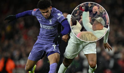 Gol de Luis Díaz - Celebración de Mane Díaz