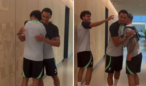 Luis Díaz y Alexander Arnold