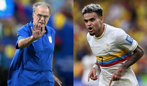 Bielsa no da espera: revelan plan de Uruguay para frenar a Luis Díaz