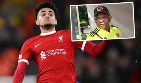 Luis Díaz y su padre