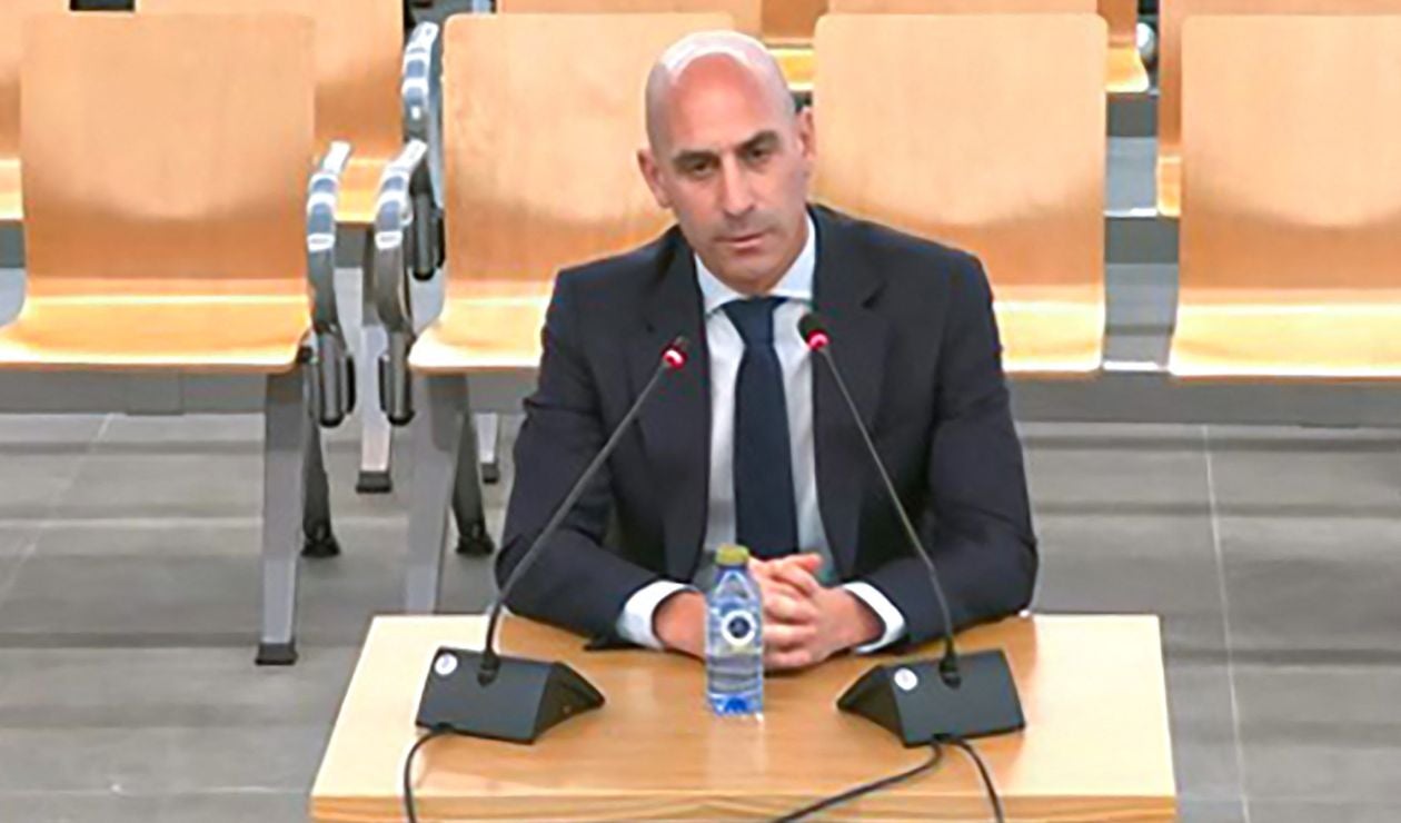 Luis Rubiales en el Tribunal por beso a Jenni Hermoso