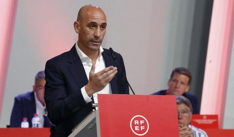 Luis Rubiales, presidente de la RFEF