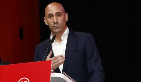 Luis Rubiales, presidente de la RFEF