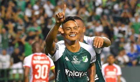 Luis Sandoval con el Cali