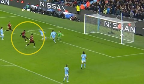 Luis Sinisterra - Manchester City vs Bournemouth