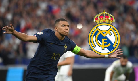 Kylian Mbappé con Real Madrid