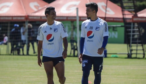 Macalister Silva y Fernando Uribe - Millonarios 2021