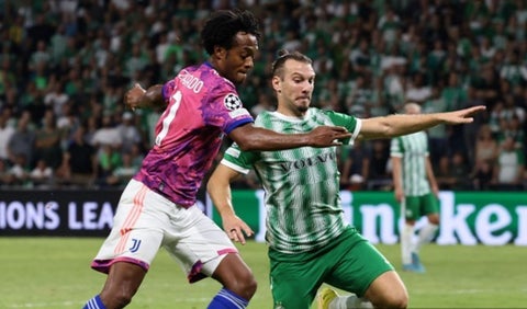 Maccabi Haifa vs Juventus, Juan Cuadrado en Champions