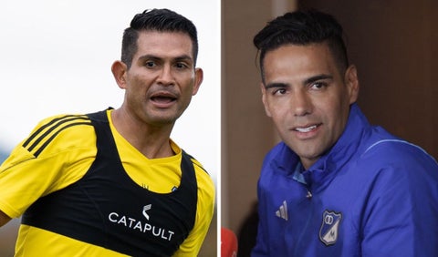 David Mackalister Silva y Falcao con Millonarios