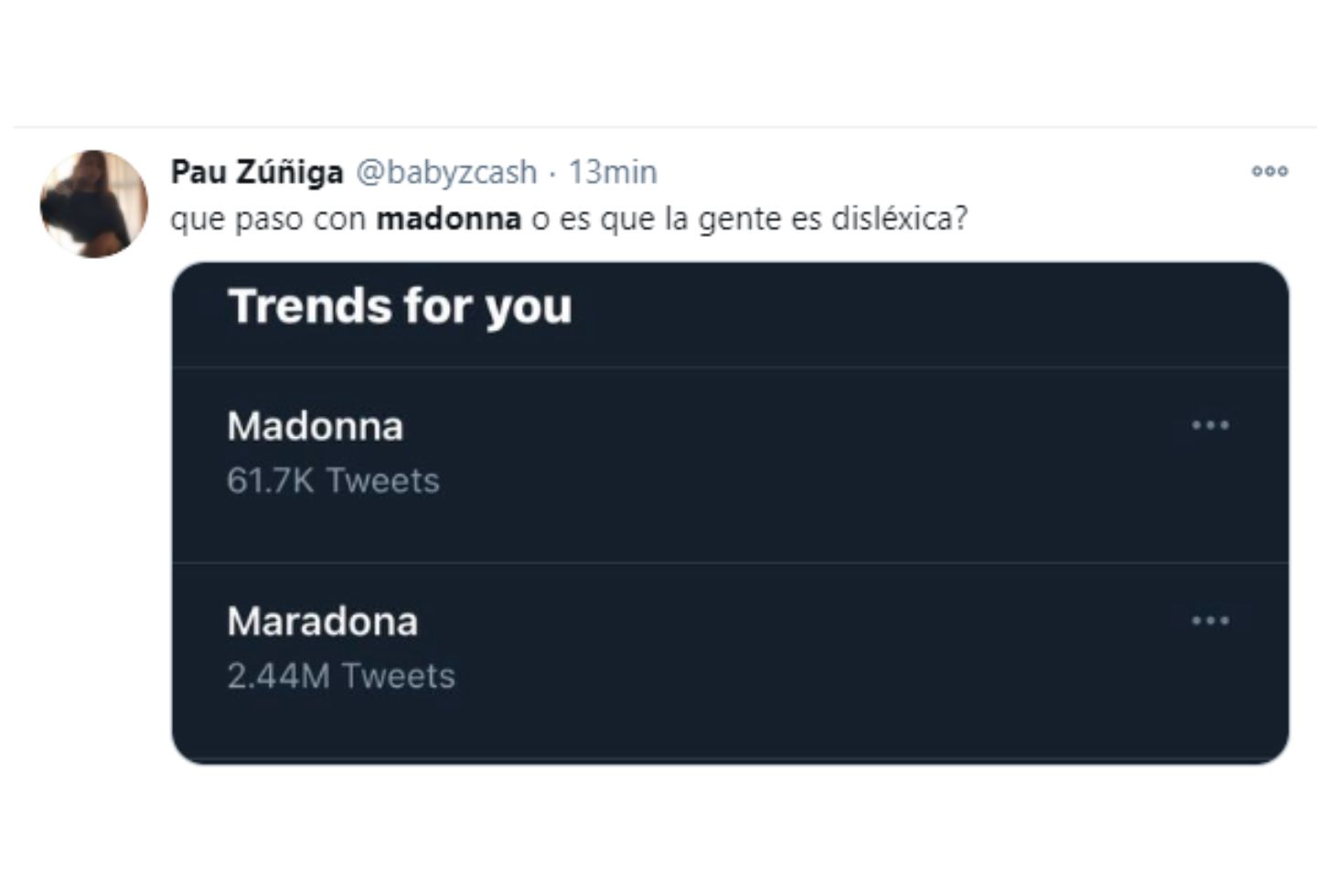 Madonna en vez de Maradona. la insólita tendencia en Colombia