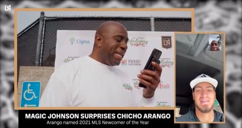 Magic Johnson, Chicho Arango, MLS