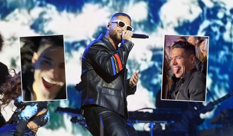 Maluma y Radamel Falcao García