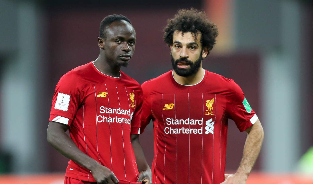 Mohamed Salah y Sadio Mané