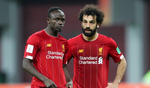 Mohamed Salah y Sadio Mané